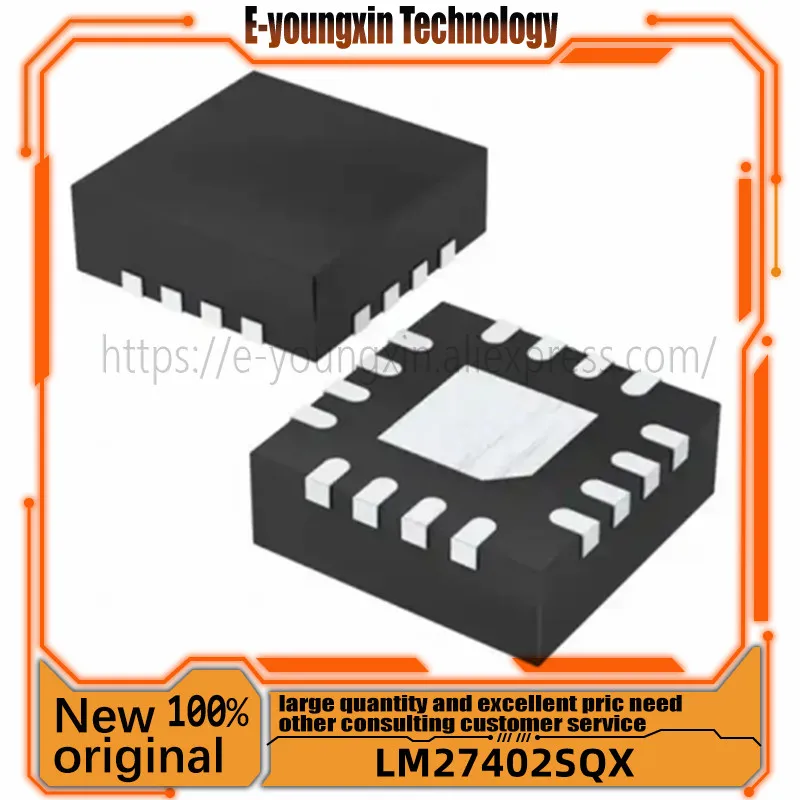 (5-10piece)100% Novo LM27402SQX LM27402SQ 27402S QFN-16 Chipset