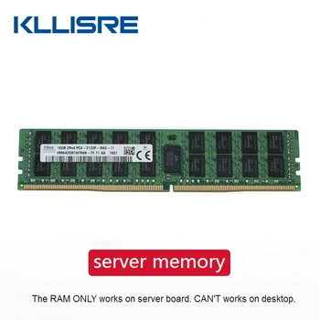 Kllisre DDR4 4GB 8GB 16GB 64GB de memória do servidor de 2400 2133MHz ECC REG PC4-2133P 2400T ram