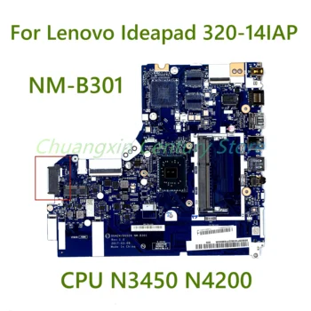 Para Lenovo Ideapad 320-14IAP Laptop placa-mãe DG424/DG524 NM-B301 com N4200/N3450 DDR3 100% Totalmente Testada de Trabalho