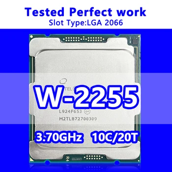 Xeon W-2255 Processador de 10C/20T 19.25 M Cache 3.70 GHz CPU SRGV8 FCLGA2066 para Estação de trabalho de placa-Mãe C422 Chipsets