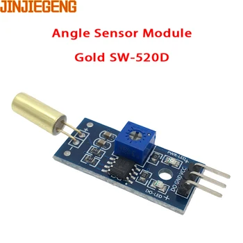 1PCS de Ouro SW520D SW-520D Ângulo do sensor do módulo de Bola interruptor do sensor de Inclinação do módulo