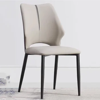 Nordic Moderna De Jantar Cadeiras Design Ergonômico Relaxar Quarto Cadeira Gamer Metal Escritório Cadeiras Para Pequenos Espaços De Oficina Ao Ar Livre Móveis