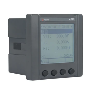 Acrel APM520 3 Fase Rede de Medidor de Energia 5A/1.25 mA de Monitoramento de Qualidade de Energia Medidor Multifuncional de Energia do Painel de Medidor de LCD