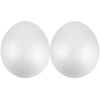 Ovos Brancos de espuma de Ovos Pintura Branca DIY de Artesanato do Ovo para a Flor Organizar Presente Festa de Casamento, Presentes de aniversário de crianças de hóspedes