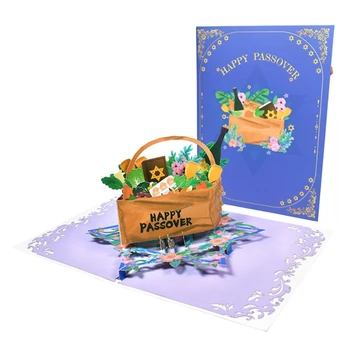 3D Feliz Páscoa, cartões de Saudação Conjunto de Manuscrito Bênção Cartão de Suprimentos para o Casamento, Aniversário de Filhos Garoto Garoto de Meninas