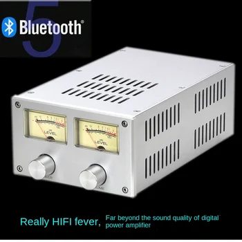 8007 Bluetooth 5.0 APARELHAGEM hi-fi Febre Dupla Medidor de Retro Amplificador