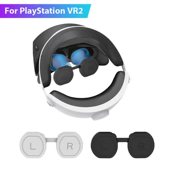 Lente VR Capa Protetor para o PS VR2 à prova de Poeira, Anti-riscos VR Tampa da Lente de Substituição para PlayStation VR2 Acessórios