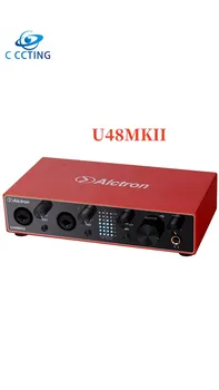 Alctron U48MKII USB de um único canal de áudio interface para gravação de dublagem,de fazer músicas e alterações posteriores