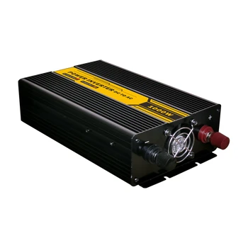 ESQUI-1000W de potência do inversor com carregador de bateria 12v dc para 220v ac modificado inversor de potência de onda senoidal