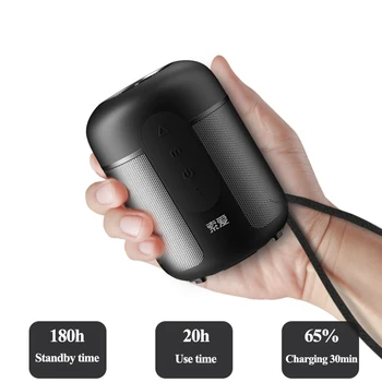 SOAIY E30Wireless Bluetooth alto-Falante Hi-Fi de Qualidade de Som Mini Portátil ao ar livre alto-Falante Subwoofer Suspenso Esportes Ciclismo Fala