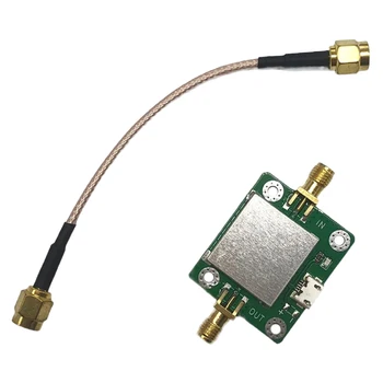 50M-6GHz, de Baixo Ruído de RF Amplificador de 20DB de Ganho de 50Ω RF Amplificador com USB Porta de Alimentação e Cabo SMA para Hackrf H2