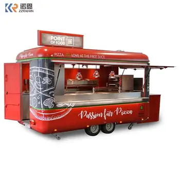 Nova Pizza CHURRASCO de Cachorro Quente e sorvete Carrinho de Restaurante de Equipamentos de Concessão de Alimentos Trailer Airstream Caminhão de Alimentos Com Cozinha Completa