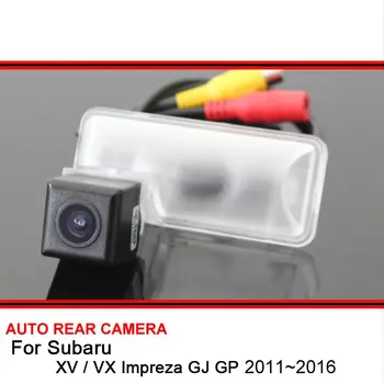 Para Subaru XV / VX Impreza GJ GP 2011-2016 o Reverso do Carro de Cópia de segurança de Ângulo Amplo de HD CCD Rearview de Estacionamento, Câmera de Visão Traseira Visão da Noite