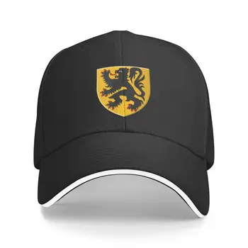 Armas de Flandres - Bélgica Boné de Golfe Vestir o chapéu Personalizado Cap Mulher Chapéus dos Homens