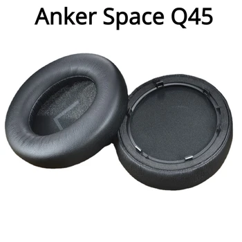 1 Par de Substituição de Almofadas Almofadas Para Anker Soundcore Vida Q45 BT Anker Espaço Q45 Fone de ouvido Cobertura de Espuma Earpads