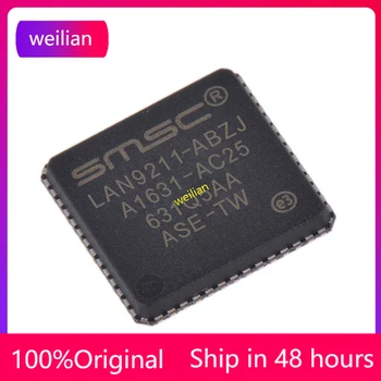 1-100 PCS LAN9211-ABZJ QFN-56 LAN9211 Controlador de Ethernet Chip IC Nova Marca Original