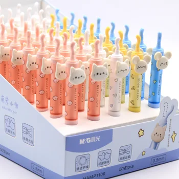 0.5/0.7 mm Kawaii Rato do Gato lapiseiras Bonito dos desenhos animados Automática Lápis coreano Papelaria Presentes Crianças material de Escritório