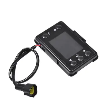 12V/24V LCD Comutador do Visor do Controlador Para o Automóvel Diesel Aquecedor de Ar de Controle Remoto de Emparelhamento Regular Iniciar Ou Parar