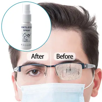 Spray Anti Neblina para Óculos, Óculos Desembaçador, Anti Névoa de Solução, Solução para Limpeza de Lentes de Óculos Óculos