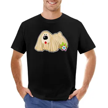 A Magia do Cão T-Shirt Oversized t-shirt de tamanho mais tops de verão tops de grandes dimensões t-shirts para os homens