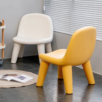 Plásticos para a Casa de Jantar com Cadeiras Modernas Encosto Conforto Nórdicos Jantar Cadeiras Design Único Fezes Muebles Hogar Salão de Móveis de QF50DC