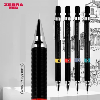 Zebra Mecânicos de Lápis, material Escolar 0.3/0.5/0.7/0.9 mm Ajustável Contínuo Núcleo Automática lapiseira profissional de Desenho