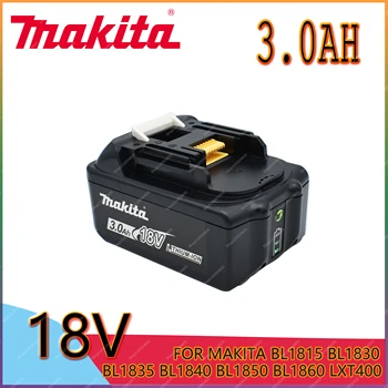 NOVO Makita 18V de 3,0 Ah li-ion bateria Para Makita BL1830 BL1815 BL1860 BL1840 Substituição da Bateria da Ferramenta eléctrica