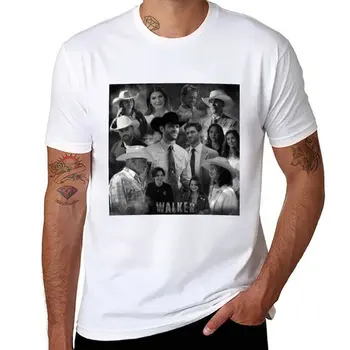 Novo walker família T-Shirt Oversized t-shirt engraçada t-shirt mais o tamanho de t-shirts Estética roupas mens long sleeve t-shirts