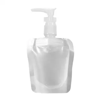 Squeeze Bolsas Reutilizável Manicure Ferramenta Reutilizáveis, À Prova De Vazamento Recarregáveis De Bolsas De Shampoo Cosméticos Líquidos De Armazenamento De Loção Recipiente