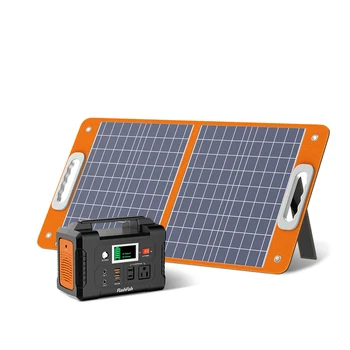 Portátil Gerador Solar - Solar Dobrável Painel de 60W 100W 18V de Potência Para o Portátil de Telefone Tablet da Lâmpada