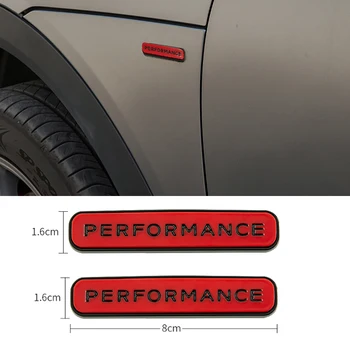 DESEMPENHO Logotipo Adesivo de Carro Emblema Net Grill Adesivo para o AMG Mercedes Benz SMART BRABUS DESEMPENHO BRABUS Lado Fender Adesivo