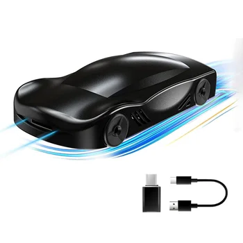 Sem fio Carplay Adaptador Android 11 Auto Adaptador de 5 ghz, wi-Fi Carplay sem Fio Adaptador para Carro Multimídia Vídeo Player
