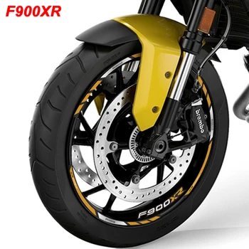 Rodas de motocicletas Adesivo Aro do Pneu Faixa Reflexiva Acessórios Impermeável Decalques Definido Para a BMW F900XR F900 XR F 900 XR f900xr