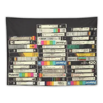 VHS Pilha de Tapeçaria de Parede Deco Home de Decorações de Quartos de Decoração Decorações de Parede