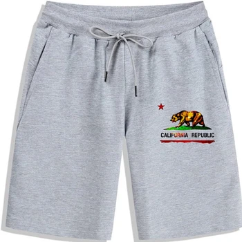Califórnia Bandeira da República - Homens Brancos, Shorts shorts para os homens - Mens S Kids & Baby impressões