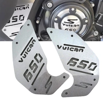 Para Kawasaki VULCAN S650 2015 2016 2017 A 2019 2020 a Motocicleta de Alumínio do Lado do Motor da Placa de Cobertura Exterior