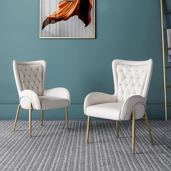 C moderno de jogo de jantar cadeiras nórdicos luxo de jogos ao ar livre dobrável cadeira de couro do escritório de design tronos mueble móveis de CQ