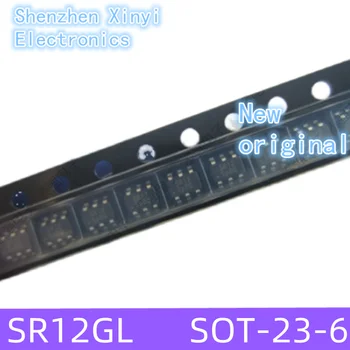 Nova marca Original SR12GL SR12 SOT-23-6 Potência da microplaqueta do CI