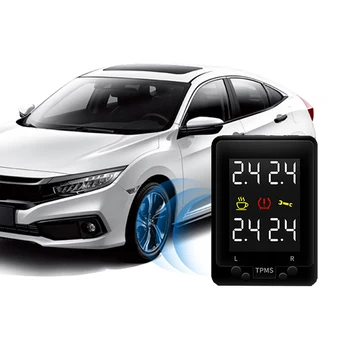 LCD Digital de Pressão de Pneu de Segurança Dispositivo de Monitoramento TPMS Sistema de Monitoramento para Honda Accord Acura TSX Inspirar Acessórios do Carro
