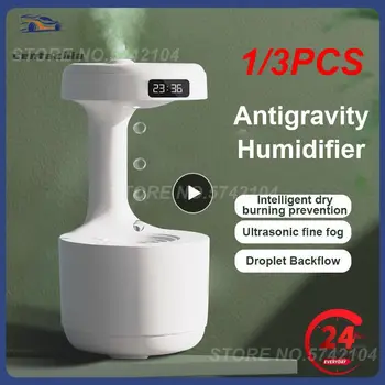 1/3PCS Anti Gravidade USB Umidificador de Ar Ultra-sônico Purificador de Ar 800ML Levitação de Gotas de Água, Fabricante de Neblina Nebulizador Perfume