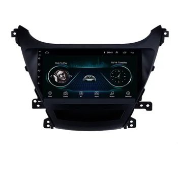 Carro Rádio Android 12 Para Hyundai Elantra Avante I35 2011 - 2013 2014 2015 2016 Reprodutor Multimídia GPS Navigaion 2 din DVD Estéreo