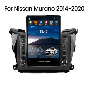 Tesla Estilo 2 Din Android 12 de Rádio de Carro Para Nissan Murano 3 Z52 2014+ Multimídia Vídeo Player GPS Estéreo RDS Carplay Câmara