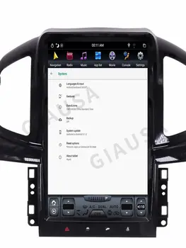 13.6 Polegadas Tesla Carro Auto Rádio para Chevrolet Captiva 2013-2017 Android Multimídia GPS de Navegação Estéreo DSP Carplay Leitor de DVD