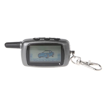 LCD controle Remoto Chaveiro de 2 Vias de Alarme de Carro Para StarLine A6 Chaveiro de alarme